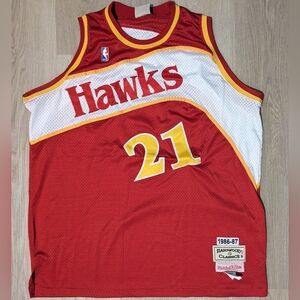 Hawks Wilkins jersey